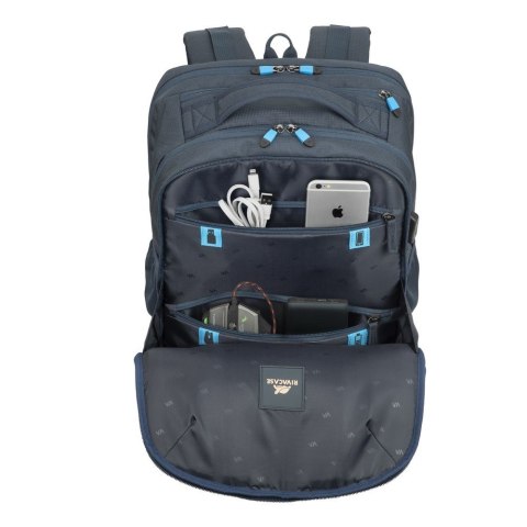 RIVACASE PLECAK NA LAPTOP DLA GRACZY 17,3" BORNEO, GRANATOWY, GAMING, Z MATERIAŁU WODOODPORNEGO RIVACASE PLECAK NA LAPTOP DLA GRACZY 17,3" BORNEO, GRANATOWY, GAMING, Z MATERIAŁU WODOODPORNEGO