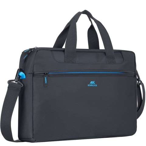RIVACASE TORBA NA LAPTOP 16" REGENT, CZARNA, POLIESTER, KIESZENIE NA SMARTFON, DOKUMENTY, WIZYTÓWKI I AKCESORIA RIVACASE TORBA NA LAPTOP 16" REGENT, CZARNA, POLIESTER, KIESZENIE NA SMARTFON, DOKUMENTY, WIZYTÓWKI I AKCESORIA