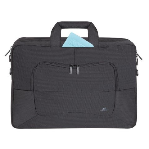 RIVACASE TORBA NA LAPTOP 17,3" TEGEL, CZARNA, MATERIAŁ WODOODPORNY, KIESZENIE NA TABLET 10,1", SMARTFON, DOKUMENTY, AKCESORIA RIVACASE TORBA NA LAPTOP 17,3" TEGEL, CZARNA, MATERIAŁ WODOODPORNY, KIESZENIE NA TABLET 10,1", SMARTFON, DOKUMENTY, AKCESORIA