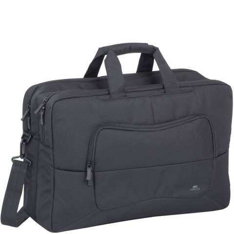 RIVACASE TORBA NA LAPTOP 17,3" TEGEL, CZARNA, MATERIAŁ WODOODPORNY, KIESZENIE NA TABLET 10,1", SMARTFON, DOKUMENTY, AKCESORIA RIVACASE TORBA NA LAPTOP 17,3" TEGEL, CZARNA, MATERIAŁ WODOODPORNY, KIESZENIE NA TABLET 10,1", SMARTFON, DOKUMENTY, AKCESORIA