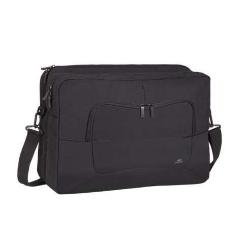 RIVACASE TORBA NA LAPTOP 17,3" TEGEL, CZARNA, MATERIAŁ WODOODPORNY, KIESZENIE NA TABLET 10,1", SMARTFON, DOKUMENTY, AKCESORIA RIVACASE TORBA NA LAPTOP 17,3" TEGEL, CZARNA, MATERIAŁ WODOODPORNY, KIESZENIE NA TABLET 10,1", SMARTFON, DOKUMENTY, AKCESORIA