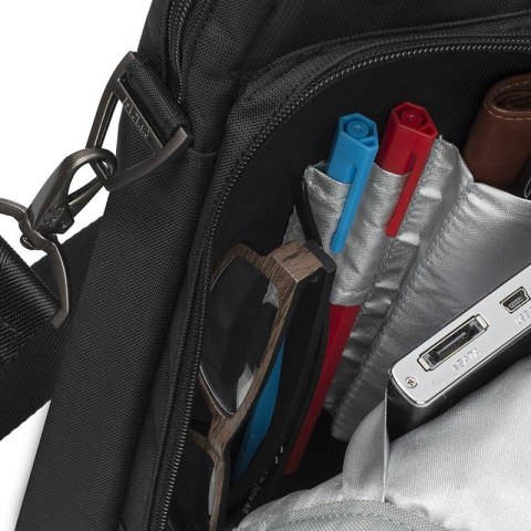RIVACASE TORBA NA LAPTOP 17,3" TIERGARTEN, CZARNA, MATERIAŁ WODOODPORNY, KIESZENIE NA TABLET, SMARTFON, DOKUMENTY I AKCESORIA RIVACASE TORBA NA LAPTOP 17,3" TIERGARTEN, CZARNA, MATERIAŁ WODOODPORNY, KIESZENIE NA TABLET, SMARTFON, DOKUMENTY I AKCESORIA