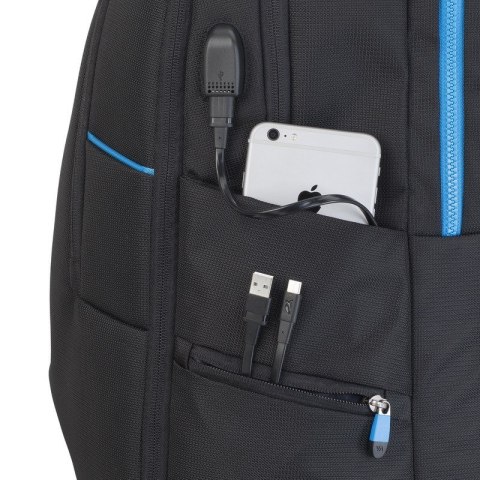 Rivacase 7860 torba na notebooka 43,9 cm (17.3") Plecak Czarny, Niebieski Rivacase 7860 torba na notebooka 43,9 cm (17.3") Plecak Czarny, Niebieski