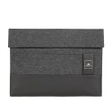 Rivacase 8803 BLACK MELANGE torba na laptop 33,8 cm (13.3") Etui kieszeniowe Czarny