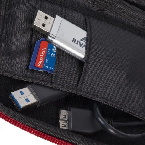 Rivacase 9101 (PU) Etui kieszeniowe Kopolimer Etylenu z Octanem Winylu (EVA) Czerwony Rivacase 9101 (PU) Etui kieszeniowe Kopolimer Etylenu z Octanem Winylu (EVA) Czerwony