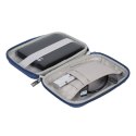 Rivacase 9101 (PU) Etui kieszeniowe Kopolimer Etylenu z Octanem Winylu (EVA) Niebieski