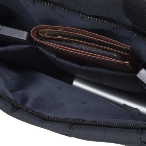 Rivacase Biscayne 39,6 cm (15.6") Obudowa na messenger Czarny Rivacase Biscayne 39,6 cm (15.6") Obudowa na messenger Czarny