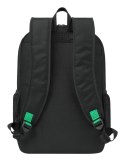 Rivacase Gremio plecak City backpack Czarny Poliester, Przetworzony politereftalan etylenu (rPET)