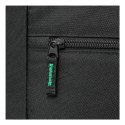 Rivacase Gremio plecak City backpack Czarny Poliester, Przetworzony politereftalan etylenu (rPET)