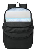 Rivacase Gremio plecak City backpack Czarny Poliester, Przetworzony politereftalan etylenu (rPET)