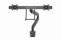 Gembird MA-DA2-04 Regulowane biurkowe ramię na 2 monitory, 17"-32", do 8 kg