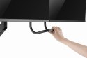 Gembird MA-DA2-04 Regulowane biurkowe ramię na 2 monitory, 17"-32", do 8 kg