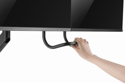 Gembird MA-DA2-04 Regulowane biurkowe ramię na 2 monitory, 17"-32", do 8 kg Gembird MA-DA2-04 Regulowane biurkowe ramię na 2 monitory, 17"-32", do 8 kg
