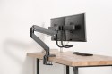 Gembird MA-DA2-04 Regulowane biurkowe ramię na 2 monitory, 17"-32", do 8 kg