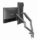 Gembird MA-DA2-05 uchwyt / stojak do monitorów 81,3 cm (32") Szary Biurko