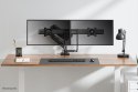 Neomounts DS75-450BL2 uchwyt / stojak do monitorów 81,3 cm (32") Biurko Czarny