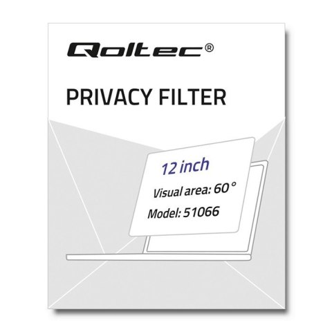 Qoltec 51066 filtr do ekranu 30,5 cm (12") Qoltec 51066 filtr do ekranu 30,5 cm (12")