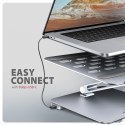 Stojak na laptop 10-16" + hub I/O 7 w 1 AXAGON