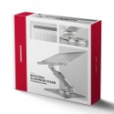 Stojak na notebooka 10-17" obracany aluminiowy AXAGON
