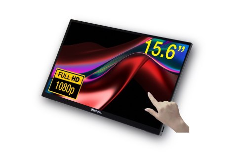 Verbatim PMT-15 monitor dotykowy 15.6 FULL HD 1080P METAL HOUSING Verbatim PMT-15 monitor dotykowy 15.6 FULL HD 1080P METAL HOUSING