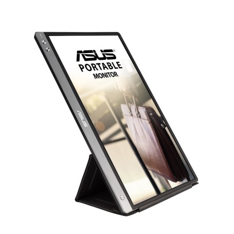 ASUS MB14AC monitor komputerowy 35,6 cm (14") 1920 x 1080 px Full HD Szary