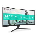 Philips Evnia 34M2C3500L/00 monitor komputerowy 86,4 cm (34") 3440 x 1440 px Wide Quad HD LCD Czarny