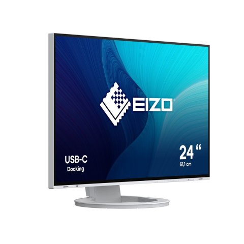 EIZO FlexScan EV2485-WT LED display 61,2 cm (24.1") 1920 x 1200 px WUXGA Biały EIZO FlexScan EV2485-WT LED display 61,2 cm (24.1") 1920 x 1200 px WUXGA Biały
