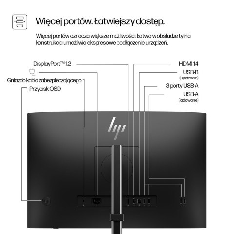HP Series 5 24-calowy monitor seria 5 Pro WUXGA - 524pn