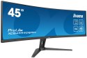 Iiyama G-MASTER 45"LCD Curved Bus. UWQHD monitor komputerowy 114,3 cm (45") 5120 x 1440 px Dual QHD LED Czarny