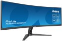 Iiyama G-MASTER 45"LCD Curved Bus. UWQHD monitor komputerowy 114,3 cm (45") 5120 x 1440 px Dual QHD LED Czarny