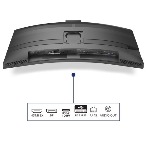 Monitor Philips 86,4cm (34,0") 34B2U6603CH 21:09 HDMI+DP+USB-C szary