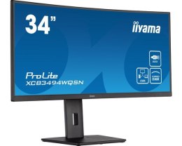 Monitor iiyama ProLite XCB3494WQSN-B5 LED display 86,4 cm (34