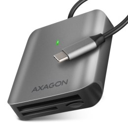 Axagon CRE-S3C czytnik kart USB 3.2 Gen 1 (3.1 Gen 1) Type-C Szary