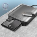 Axagon CRE-S3C czytnik kart USB 3.2 Gen 1 (3.1 Gen 1) Type-C Szary