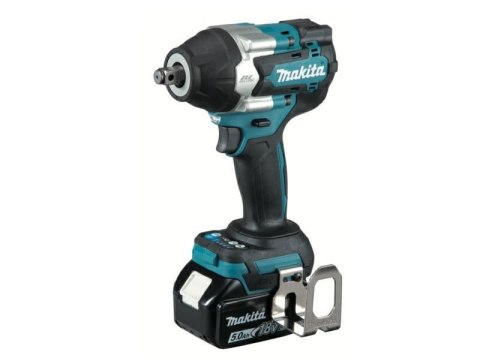 Klucz udarowy MAKITA DTW700RTJ akumulatorowy wkrętak 1/2" 2x LXT 18V 5,0Ah Czarny, Niebieski Klucz udarowy MAKITA DTW700RTJ akumulatorowy wkrętak 1/2" 2x LXT 18V 5,0Ah Czarny, Niebieski