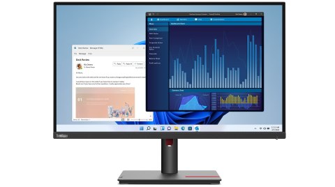 Lenovo ThinkVision T27p-30 LED display 68,6 cm (27") 3840 x 2160 px 4K Ultra HD Czarny