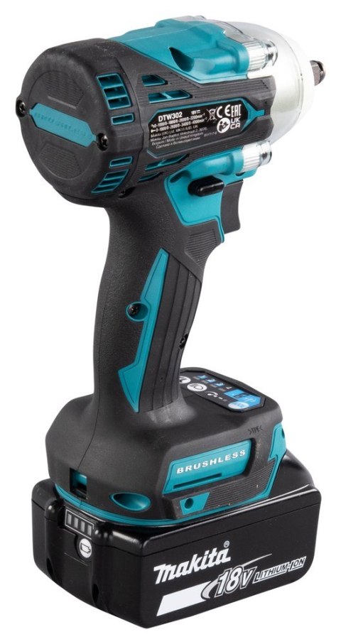 Makita DTW302Z klucz zasilany 3/8" 3200 RPM Czarny, Niebieski 18 V Makita DTW302Z klucz zasilany 3/8" 3200 RPM Czarny, Niebieski 18 V
