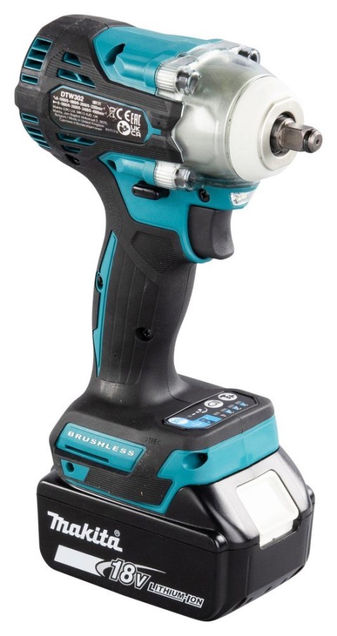 Makita DTW302Z klucz zasilany 3/8" 3200 RPM Czarny, Niebieski 18 V Makita DTW302Z klucz zasilany 3/8" 3200 RPM Czarny, Niebieski 18 V