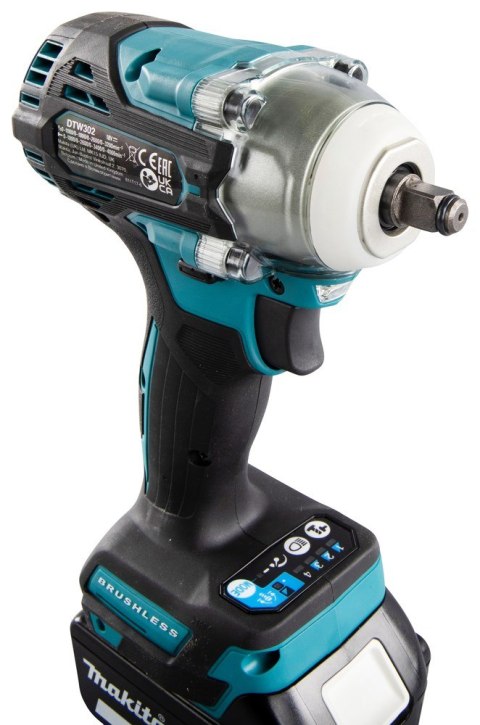 Makita DTW302Z klucz zasilany 3/8" 3200 RPM Czarny, Niebieski 18 V Makita DTW302Z klucz zasilany 3/8" 3200 RPM Czarny, Niebieski 18 V
