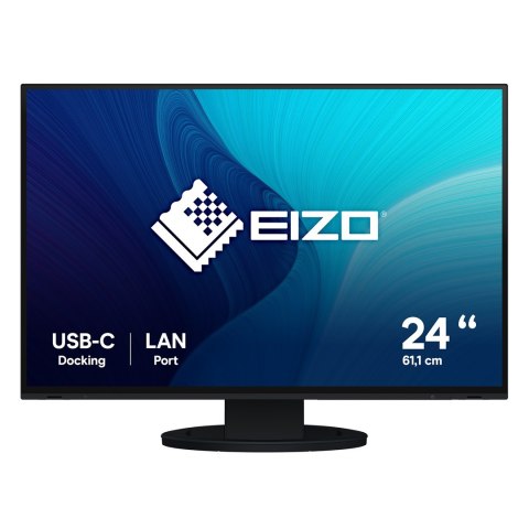 Monitor EIZO FlexScan EV2495-BK - 61,2 cm (24,1") - 1920 x 1200 pikseli - WUXGA - LED - 5 ms Monitor EIZO FlexScan EV2495-BK - 61,2 cm (24,1") - 1920 x 1200 pikseli - WUXGA - LED - 5 ms