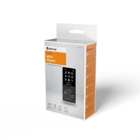 Odtwarzacz MP4 Denver MP-1820B BT 1,77" 4GB czarny Odtwarzacz MP4 Denver MP-1820B BT 1,77" 4GB czarny
