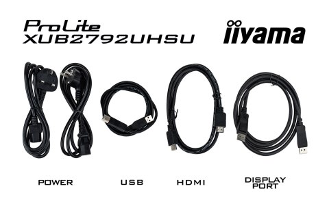 Płaski ekran iiyama ProLite XUB2792UHSU-B6 27" - 68,6 cm Płaski ekran iiyama ProLite XUB2792UHSU-B6 27" - 68,6 cm