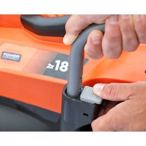 Black & Decker BCMW3318L2 Kosiarka do trawnika typu push Bateria Czarny, Pomarańczowy Black & Decker BCMW3318L2 Kosiarka do trawnika typu push Bateria Czarny, Pomarańczowy