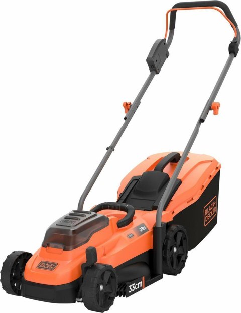 Black & Decker BCMW3318L2 Kosiarka do trawnika typu push Bateria Czarny, Pomarańczowy Black & Decker BCMW3318L2 Kosiarka do trawnika typu push Bateria Czarny, Pomarańczowy