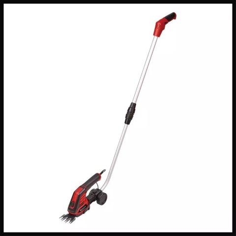 Einhell GC-CG 3,6/70 Li akumulatorowe nożyce do trawy 7 cm 3,6 V Litowo-jonowa (Li-Ion) Aluminium, Czarny, Czerwony Einhell GC-CG 3,6/70 Li akumulatorowe nożyce do trawy 7 cm 3,6 V Litowo-jonowa (Li-Ion) Aluminium, Czarny, Czerwony