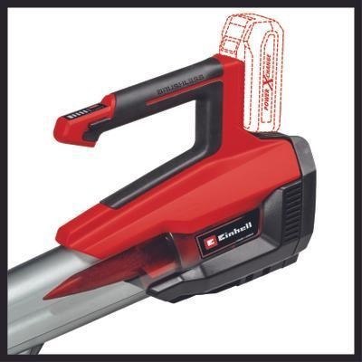 Einhell GP-LB 18/200 akumulatorowa dmuchawa do liści 200 km/h Czarny, Czerwony, Srebrny Einhell GP-LB 18/200 akumulatorowa dmuchawa do liści 200 km/h Czarny, Czerwony, Srebrny