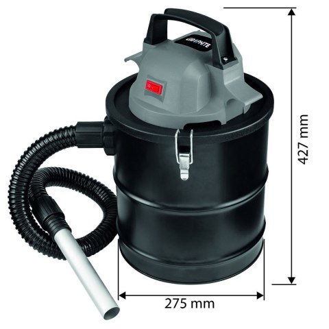 Graphite 58GE125 odkurzacz do popiołu Graphite 58GE125 odkurzacz do popiołu