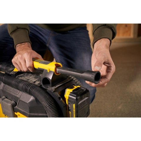 Stanley FATMAX SFMCV002B-XJ odkurzacz 7,5 l Bęben próżniowy Suchy i Mokry Bez worka Stanley FATMAX SFMCV002B-XJ odkurzacz 7,5 l Bęben próżniowy Suchy i Mokry Bez worka