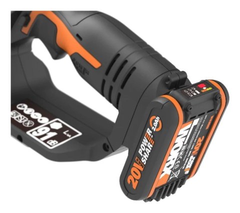 WORX WG324E piła łańcuchowa Czarny, Pomarańczowy WORX WG324E piła łańcuchowa Czarny, Pomarańczowy
