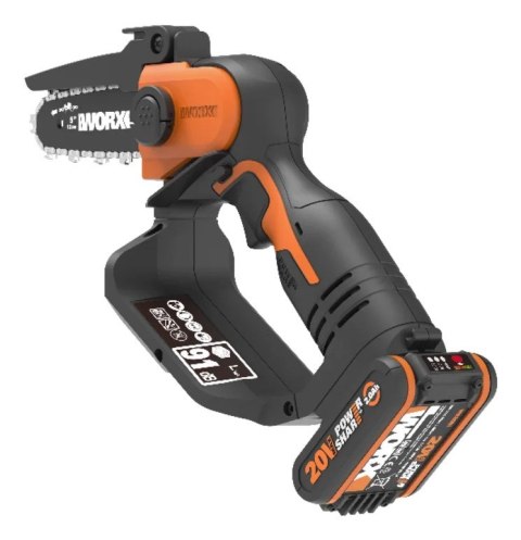 WORX WG324E piła łańcuchowa Czarny, Pomarańczowy WORX WG324E piła łańcuchowa Czarny, Pomarańczowy